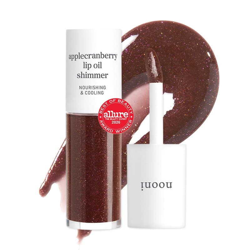 nooni applecranberry lip oil shimmer